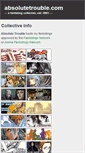 Mobile Screenshot of absolutetrouble.com
